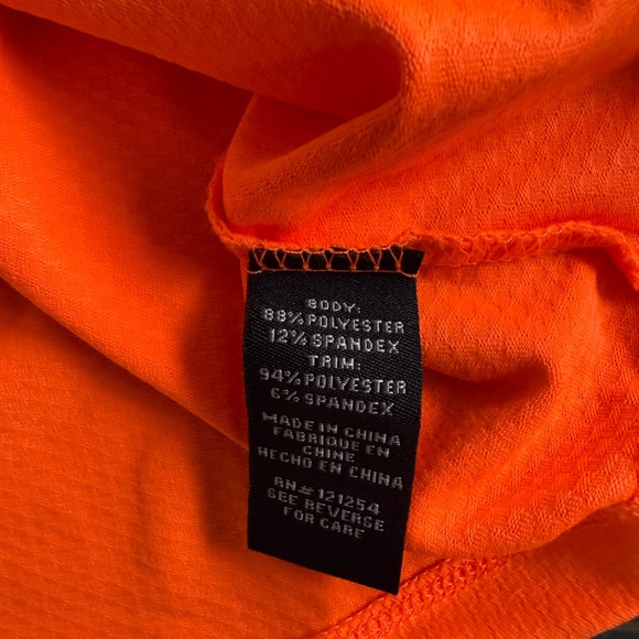 Pebble Beach golf links JOFIT GOLF POLO ORANGE SIZE SMALL - Picture 6 of 7